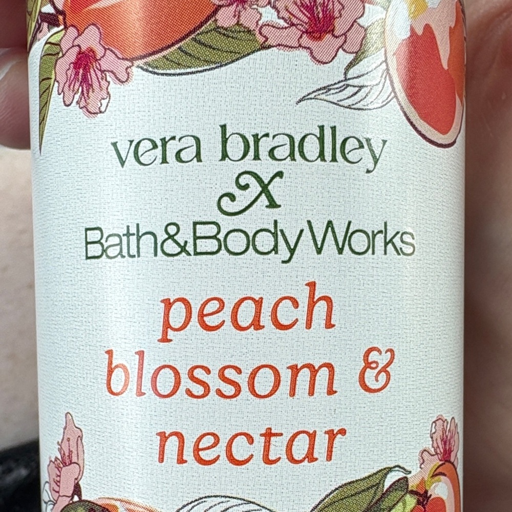Vera Bradley x Bath and Body Works Peach Blossom Nectar Body Spray - Picture 5 of 13